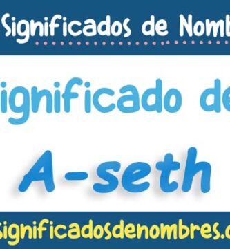 Significado de A-seth