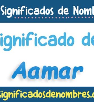 Significado de Aamar