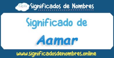 Significado de Aamar