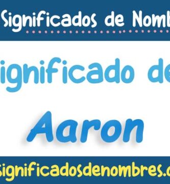 Significado de Aarón