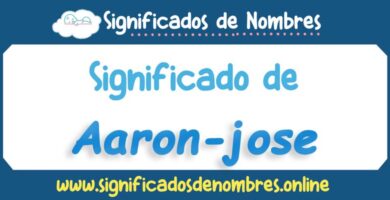 Significado de Aaron Jose
