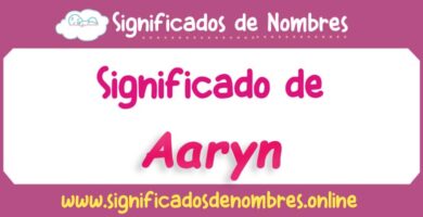 Significado de Aaryn