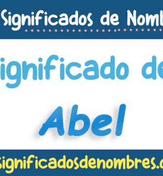 Significado de Abel