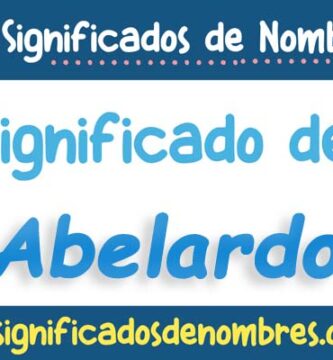 Significado de Abelardo