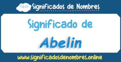 Significado de Abelin