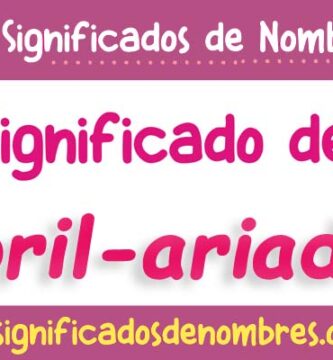 Significado de Abril Ariadna
