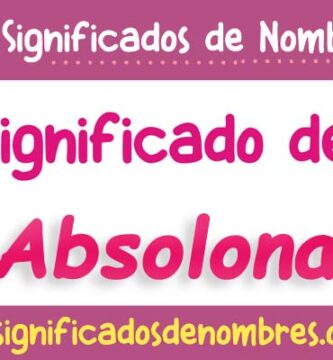 Significado de Absolona