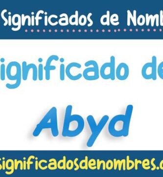 Significado de Abyd