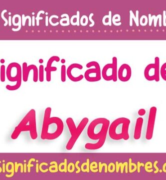 Significado de Abygail