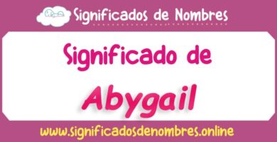Significado de Abygail