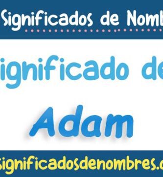 Significado de Adam