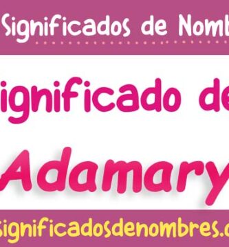 Significado de Adamary