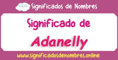 Significado de Adanelly