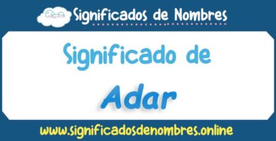Significado de Adar