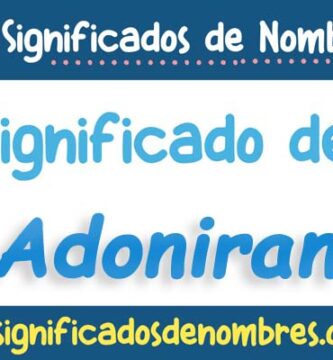 Significado de Adoniran