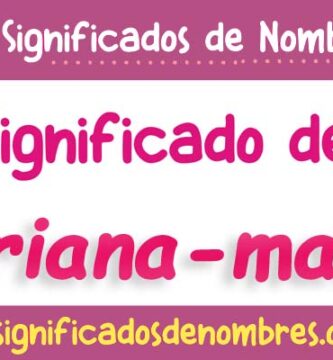 Significado de Adriana Mabel
