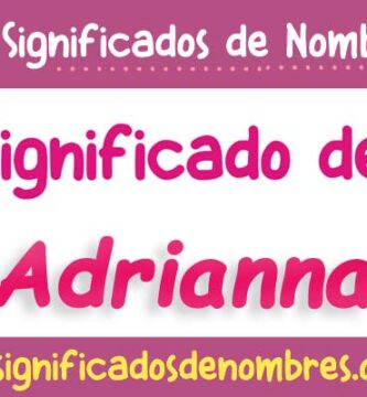Significado de Adrianna