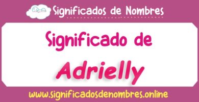 Significado de Adrielly