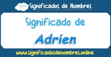 Significado de Adrien