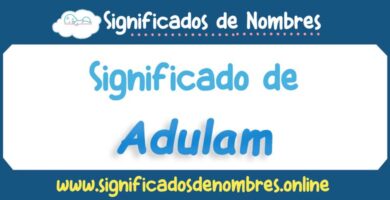 Significado de Adulam