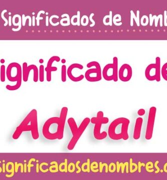 Significado de Adytail