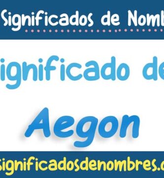 Significado de Aegon