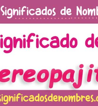 Significado de Aereopajita