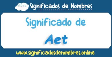 Significado de Aet