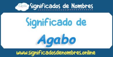 Significado de Agabo