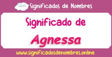 Significado de Agnessa