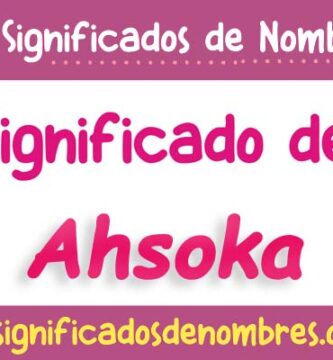 Significado de Ahsoka