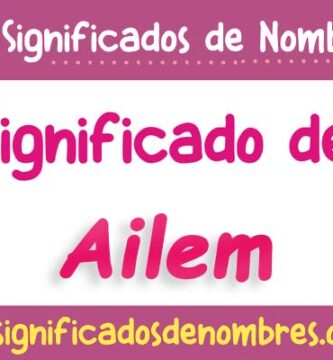 Significado de Ailem