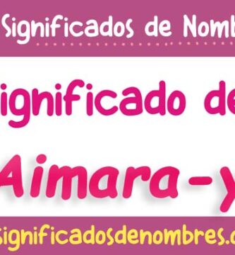 Significado de Aimara Y