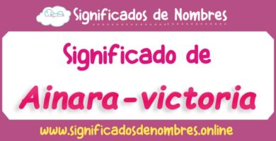 Significado de Ainara Victoria