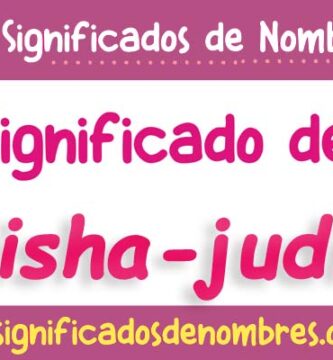 Significado de Aisha Judio
