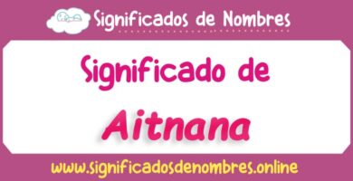 Significado de Aitnana