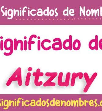 Significado de Aitzury