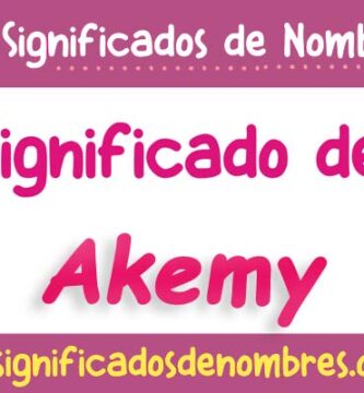 Significado de Akemy