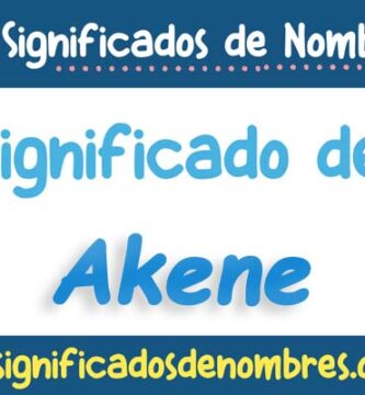 Significado de Akene