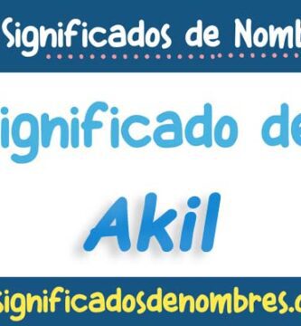 Significado de Akil