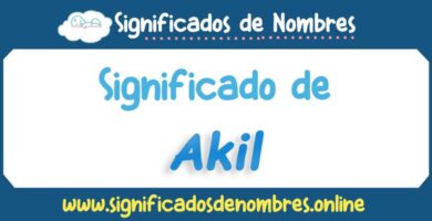 Significado de Akil