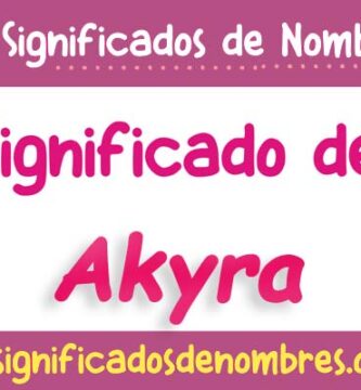 Significado de Akyra