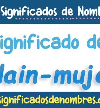 Significado de Alain Mujer
