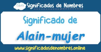 Significado de Alain Mujer