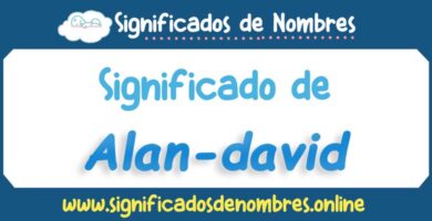 Significado de Alan David