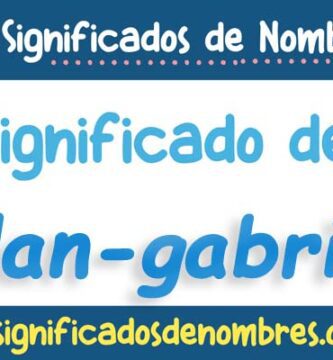 Significado de Alan Gabriel