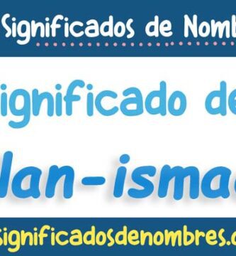 Significado de Alan Ismael