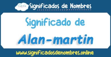 Significado de Alan Martin