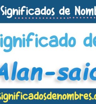 Significado de Alan Said