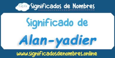 Significado de Alan Yadier